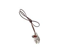 YIZITU Bella Del Fumetto Tessuto Cotone Bambole Collana Maglione Catena Per Le Donne E I Bambini Accessori Alla Moda Dei Monili Per Il Sacchetto Alla Moda, come descritto