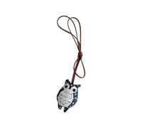 YIZITU Bella Del Fumetto Tessuto Cotone Bambole Collana Maglione Catena Per Le Donne E I Bambini Accessori Alla Moda Dei Monili Per Il Sacchetto Alla Moda, come descritto