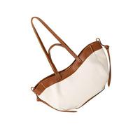 YIZITU Borsa a tracolla alla moda Borse da lavoro in tela Borse semplici Borse a tracolla Borsa casual da donna per lavoro Incontri Regali universitari Tela per le donne, Marrone, One Size
