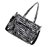 YIZITU Borsa a tracolla da donna Borsa a tracolla di grande capacità Borsa a tracolla in pelle PU Borsa a tracolla per pendolari Zebre Stampa Messaggeri Incontri Donna Crossbody Borsa in pelle PU