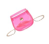 YIZITU Borsa a tracolla da donna Catene Borsa a tracolla trasparente Piccoli messaggeri Shopping Incontri Moda Selle portamonete Donna Crossbody Trasparente Piccola Spalla Selle Messenger, C, One Size