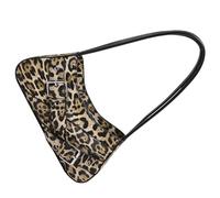 YIZITU Borsa da donna Borsa a mano Borsa in pelle PU Borsa sotto le ascelle Moda Ascella Shopping Incontri Stampa leopardo Spalla Stampa leopardata Spalla per le donne Retro Clutch Borsa Trend Ascella