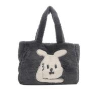 YIZITU Borse da donna Borse a tracolla carine Borsa da donna Shopping Shopping Dating Bag di grande capacità Borsa ascellare Borsa in peluche Grande capacità per le donne Borsa in peluche Morbida