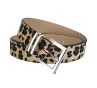 YIZITU Cinta Cintura Da Donna Casual Set Leopardi Motivi In Pelle PU Con Cintura Decorativa Con Fibbia In Lega Rimovibile Per Lo Stile Del Vestito Da Donna