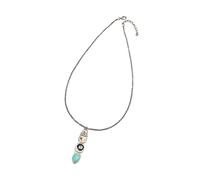 YIZITU Collana A Ciondolo Robusta Per Ciondolo A Gufo Turchese Ideale Per Aggiungere Un Tocco Elegante E Pace Tuo Look Bohémien Styles Trendy Women's Cicondant