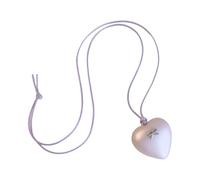 YIZITU Collana A Sospensione Acrilica A Sospensione Con Bowknot Alla Gioielli Da Festa Per Le Donne Accessori Notturni Collana Per Le Donne