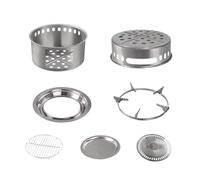 YIZITU Confezione da 1 Stufa a Combustione con Risorse Rinnovabili per Viaggiatori con Zaino E Sacco a Utilizza Spray Accumulati Che Eliminano I Contenitori Carbone Pesante Isolati