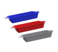 YIZITU Confezione da Tre Protezioni in Silicone per Barbecue All'aperto Resistenti E Lavabili in Varie Cromature Bollitori in Elastomero Coerenti