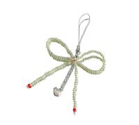 YIZITU Cuore Bowknot Quattro Foglie Erba Telefono Shell Catena Romanzo Cordicella Del Telefono Perline A Mano Colore Moda Cordino Del Telefono Decorazione Colorato Perline Pesca Cuore Bowknot Cordini