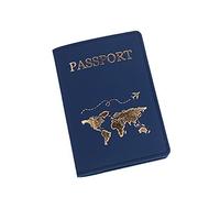 YIZITU Custodia in pelle PU per carte di credito per donne uomini amanti coppia matrimonio viaggio portafoglio titolare uomo pelle, Ggg, HHH, Bellezza di massa