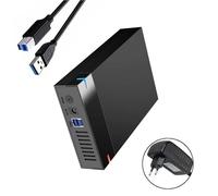 YIZITU Custodia per Disco Rigido USB 3.0 da 3 5 Pollici Custodia per Disco Rigido Ricambio per PC Accessori per Laptop Viaggi d'Affari Archiviazione in Metallo