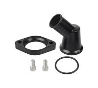 YIZITU Custodia per Termostato in Alluminio Leggero Auto Design con Rotazione 45 Gradi Motori 327 350 396 454 Aggiornamento Alloggiamento del Termostato Rotante Trasferimento Calore