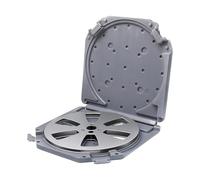 YIZITU Custodia Protettiva con Nastro Rinforzato in Alluminio Compatibile con Tutte Le Bobine da 7 Pollici per La Custodia Protettiva Organizzata Organizzazione Registrazione in Studio