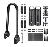 YIZITU Durability Bicycles Saddles Bag Mount Aluminum Alloys Frame With Waterproofed Coated Storage For Mountain Bikes Travel Bike Storage Bag