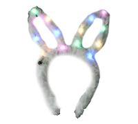 YIZITU Fascia luminosa per capelli per feste di Capodanno, cerchietti lampeggianti, per feste di Natale, accessori per capelli per feste