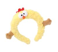 YIZITU Fascia per capelli con pinguini e galline, divertente, per feste di compleanno