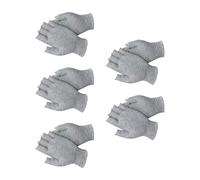 YIZITU Fingerless Cotton Gloves with Enhancing Breathability for Comfort in Hot Work Environment Such As Construction Sites Cycling Gloves