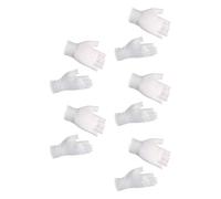 YIZITU Fingerless Cotton Gloves with Enhancing Breathability for Comfort in Hot Work Environment Such As Construction Sites Cycling Gloves