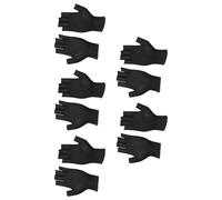 YIZITU Fingerless Cotton Gloves with Enhancing Breathability for Comfort in Hot Work Environment Such As Construction Sites Cycling Gloves