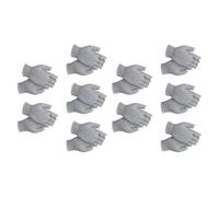 YIZITU Fingerless Cotton Gloves with Enhancing Breathability for Comfort in Hot Work Environment Such As Construction Sites Cycling Gloves