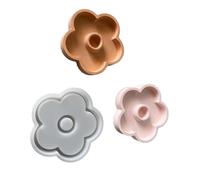 YIZITU Fiore Silicone Candeliere Stampi Vassoio Della Resina Stampi Per Le Colonne Della Resina Epossidico Supporto Del Silicone