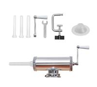 YIZITU Food Grade Aluminum Mixture Frankfurter Pad Small Size Manual Meat Stuffing for Kitchen Direct Current Use And Neat Permanent Frankfurter Stuffing for Kitchen