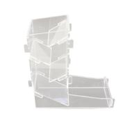 YIZITU Gioco da tavolo Dadi Rolling Tower Acrilico Chiaro Dadi Torre Portatile Dadi Rullo Accessori Gioco Da Tavolo Facile Da Montare
