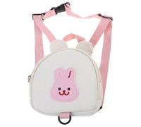 YIZITU Guinzaglio da passeggio per bambini carino zaino a forma di imbracatura anti perdita guinzaglio per bambini ragazzi e ragazze viaggio cablaggio link zaino in tela, B, One Size