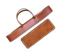 YIZITU Handicraftsman Produced Plaited PU Leather Bag Capacious Interior Elegant Plan For Work Otherwise Casual Excursions Thin Spacious Work