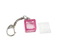 YIZITU Interruttori Tester Portachiavi Trasparente Ciondolo Con DSA Keycap Per Testare Interruttori Meccanici Tastiera Stress Relief Giocattolo ABS Portachiavi Pendente