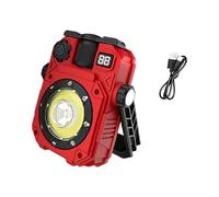 YIZITU Lampada da Campeggio Solare Portatile Ricaricabile Torcia Luminosa Torcia Emergenza Esterna Lampada per Ispezione del Lavoro Peso