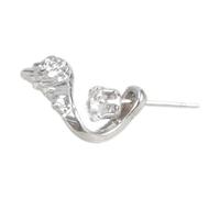 YIZITU Naboni Per Le Ossa Delle In Lega Scintillanti Bighette Cartilagine Orecchini Gioielli Fatti A Mano Le Donne Indossano Nuovi Gioielli Piercing Da Donna Alla