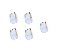 YIZITU Per Chiodi Multifunzionali Da 5 Pacchetti Facili Da Indossare Suoni Per Le Dita Gioielli Manicure Perfetti Feste A Tema E Night Club Accessori Unghie Protettive Punk