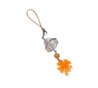 YIZITU Pratico Acrilico Clovers Foglia Catena Mobile Con Crisps Suono Accessorio Portatile Buona Fortuna Fascino Per Le Donne Alla Moda