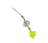 YIZITU Pratico Acrilico Clovers Foglia Catena Mobile Con Crisps Suono Accessorio Portatile Buona Fortuna Fascino Per Le Donne Alla Moda
