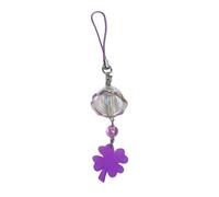YIZITU Pratico Acrilico Clovers Foglia Catena Mobile Con Crisps Suono Accessorio Portatile Buona Fortuna Fascino Per Le Donne Alla Moda