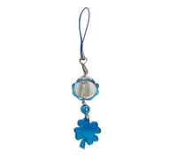 YIZITU Pratico Acrilico Clovers Foglia Catena Mobile Con Crisps Suono Accessorio Portatile Buona Fortuna Fascino Per Le Donne Alla Moda