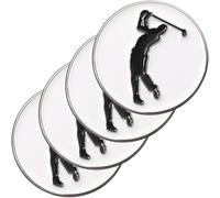 YIZITU Premium Anti Rust Metal Hat Clip with Magnetic Locking Systems Compacts for Golf Training And Outdoor Activity Golf Training Magnetic Clip