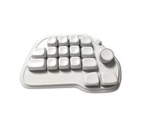 YIZITU RGBs Retroilluminato 17 Tasti Numpad Meccanico Con VIA Caratteristiche Programmabili Hot Swappable Tastiera Numerica USB Per Il Desktop Del PC Del Computer Portatile