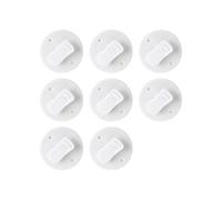YIZITU Set 8 Morsetti per Tende da Bagno Liscio Arrugginite Clip Resistenti Ai Drainerici Impegnati A Lo Strappo del Bagno Essenziale per La Tenda della Doccia