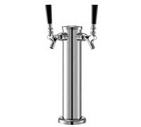 YIZITU Strumento per La Struttura Erogazione della Birra A Due Rubinetti Immune All'ossidazione Assemblaggio Eccellente Feste E Stampa Benvenuto Doppia Struttura Birra