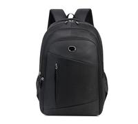 YIZITU Studente Scuola Zaino Uomo Grande Capacità Zaino Casual Daypacks Laptop Viaggio Uomo di affari Laptop Oxford Panno Scuola Borsa Affari, Nero