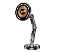 YIZITU Supporto per telefono rotante per cruscotto auto parabrezza con ricarica da 15 W compatibile con tutti i dispositivi mobili da 4,5-7 pollici Supporto per telefono da auto con installazione