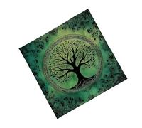 YIZITU Tarocchi Tovaglia Altari Panno Grande Albero Modello Astrologia Tovaglia Divinazioni Carta Panno Arazzo Decorazione Della Parete Divinazioni Carta Tavolo Decori