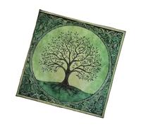 YIZITU Tarocchi Tovaglia Altari Panno Grande Albero Modello Astrologia Tovaglia Divinazioni Carta Panno Arazzo Decorazione Della Parete Divinazioni Carta Tavolo Decori