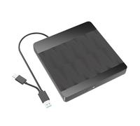 YIZITU Unità di disco esterne leggere dei bruciatori esterni di USB ad alta velocità per l'accesso in movimento a multimedialità e dati
