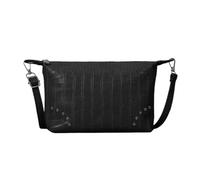YIZITU Versatile Crossbody Borse Strutturato Borsa A Tracolla Borsa Cosmetica Per Le Donne Ragazza Tinta Unita Morbida PU Borse Moda Moda Alla Moda Avanti Individui, Nero , One Size