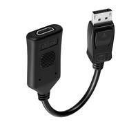 YIZITU Viaggi DisplayPort a HDTV Port Dongle 4K 60Hz Video Attivo Convertitore Adattatore Cavo Linea Per Computer Portatile Desktop
