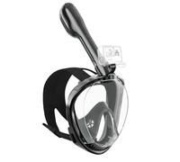 YIZITU Volti Full Snorkels Maschera con Vista Panoramica A 180 Gradi Comodo Nuoto per Nuoto Suba