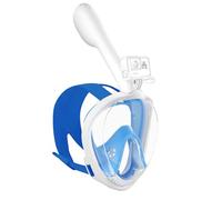 YIZITU Volti Full Snorkels Maschera con Vista Panoramica A 180 Gradi Comodo Nuoto per Nuoto Suba